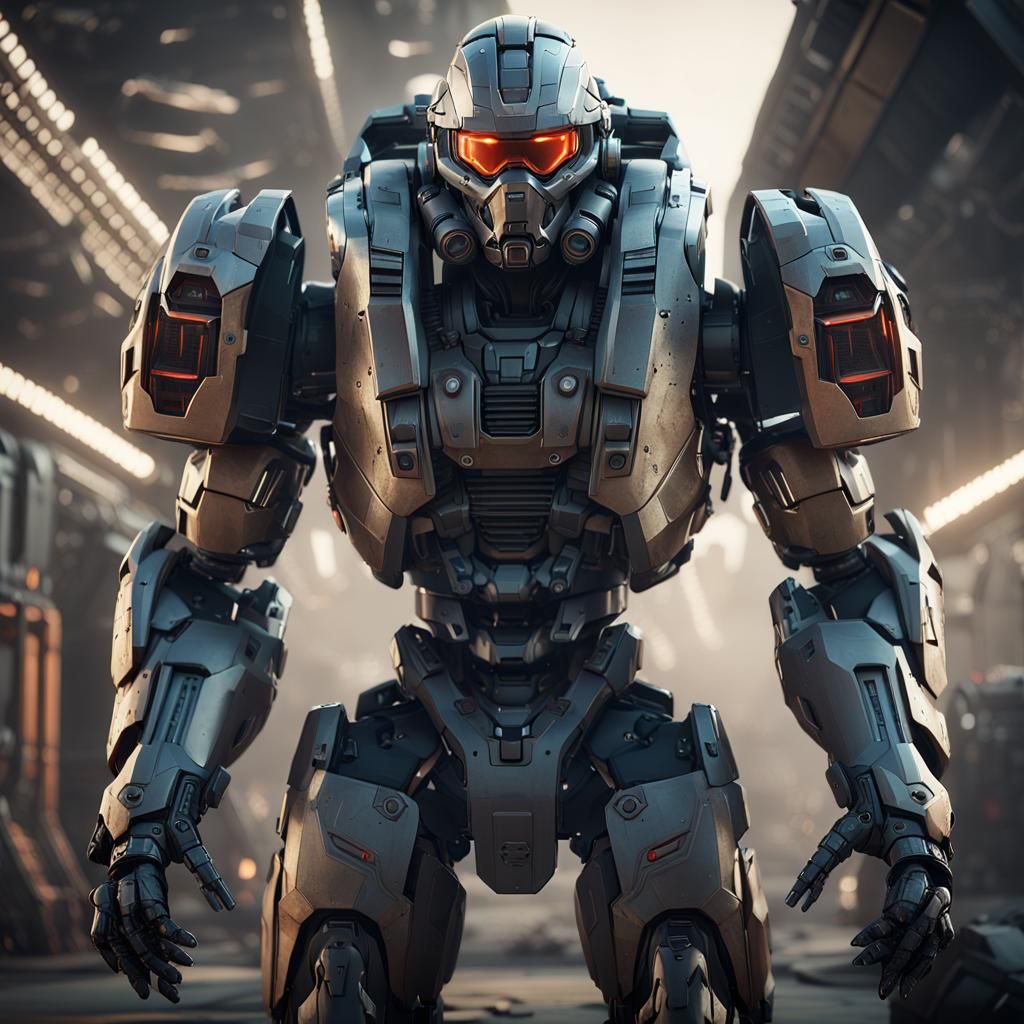 Create a character portrait of Hunter, the leader of the Bad Batch, emphasizing his commanding presence and strategic th...