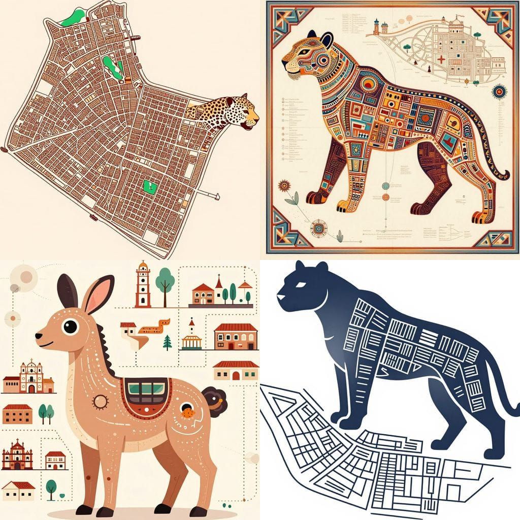 Symbolic Puma City Plan of Cusco