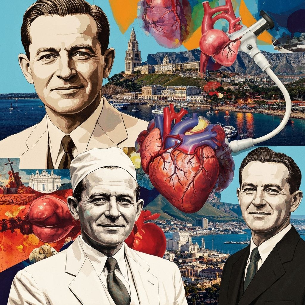 Pop Art Collage Honors Heart Transplant Pioneer Barnard
