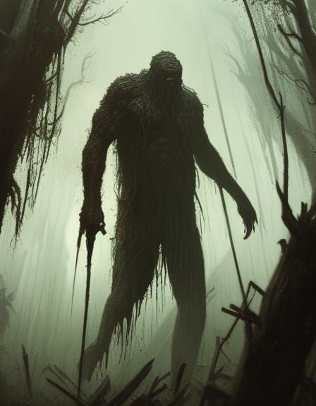 The Grendel comes for Beowulf.