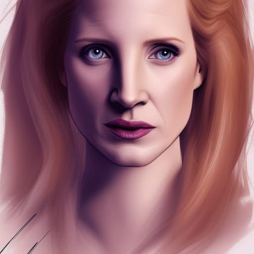 Jessica Chastain as Elise: Concept Art