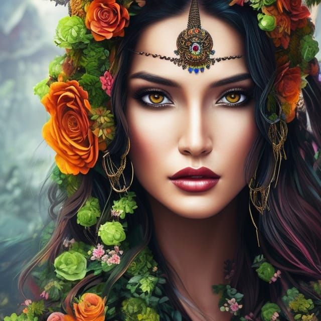 Olivia Munn as Sugar Skull Goddess