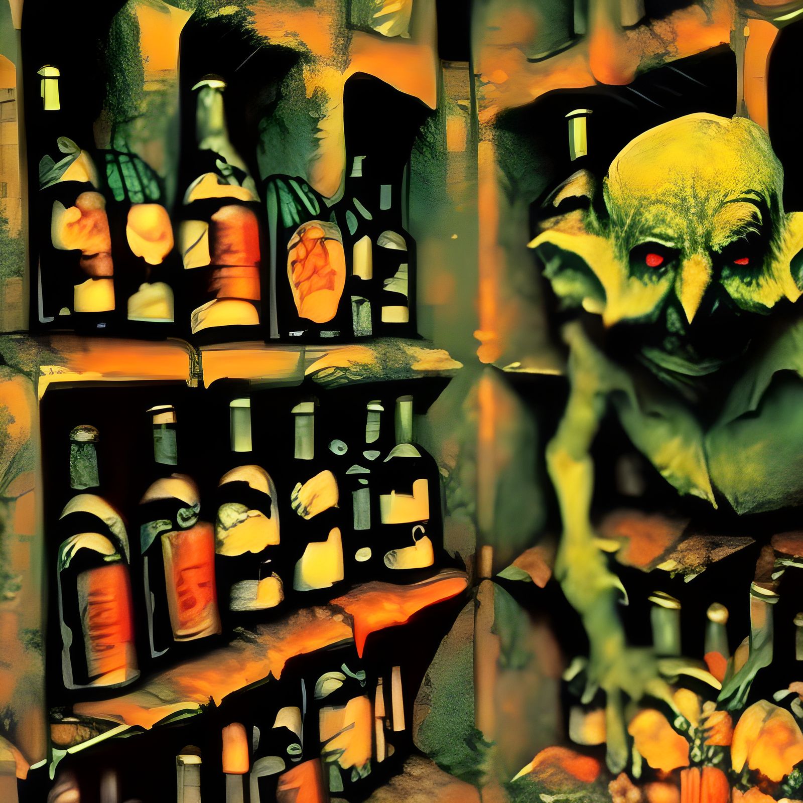 Goblin in the Wine Cellar