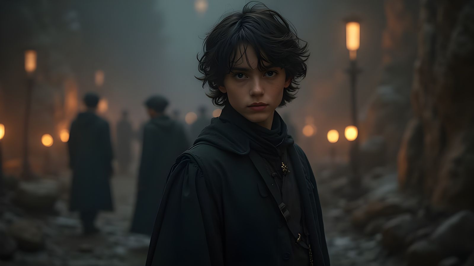 a young apprentice at the dark academia