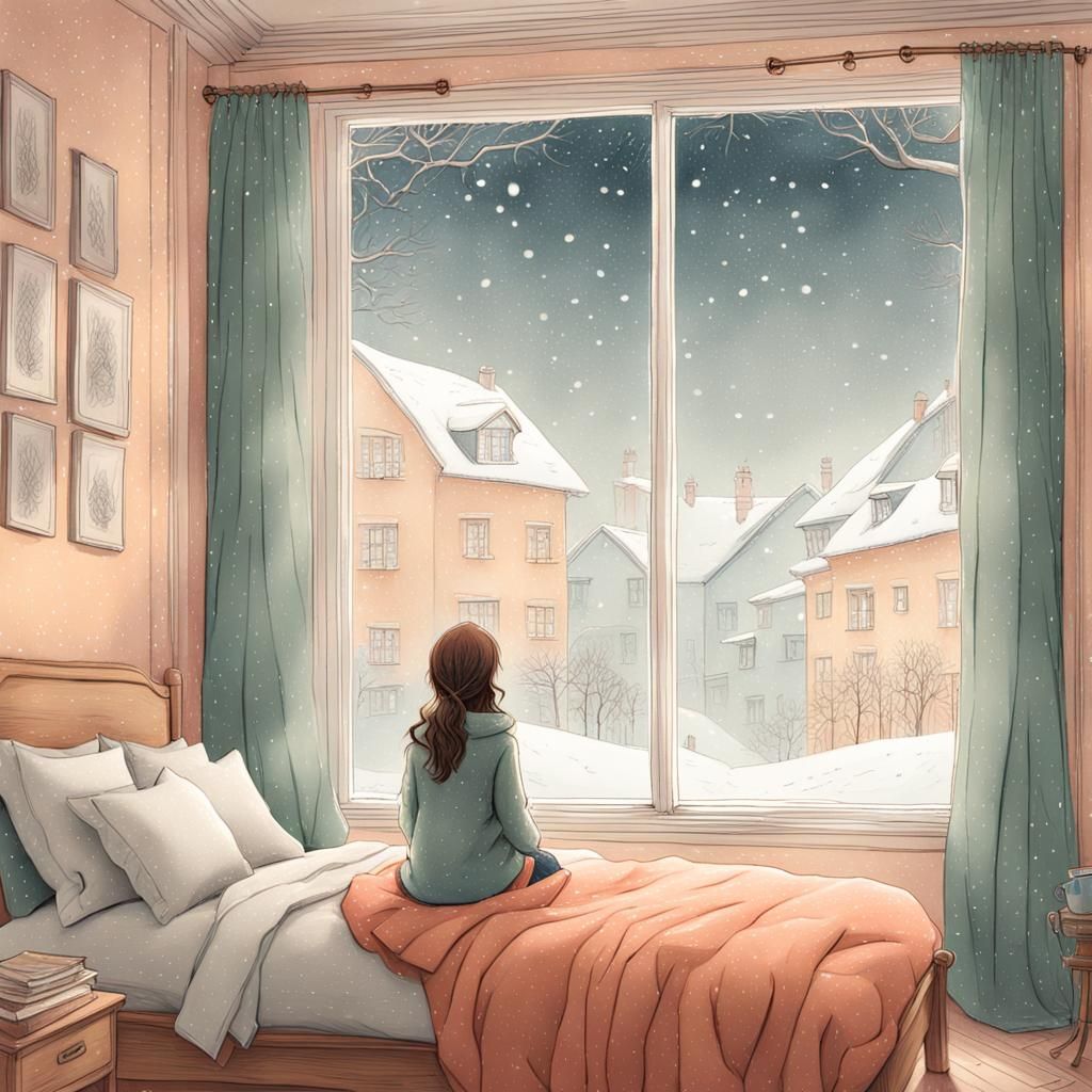 Looking out the window