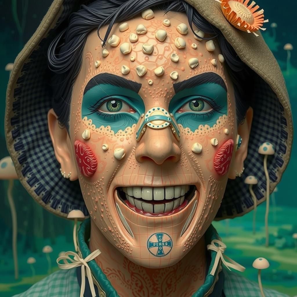 Norwegian Porcelain Workers Tend Mystical Mushrooms