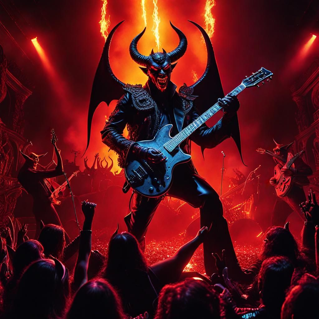 Lucifer and the demons live