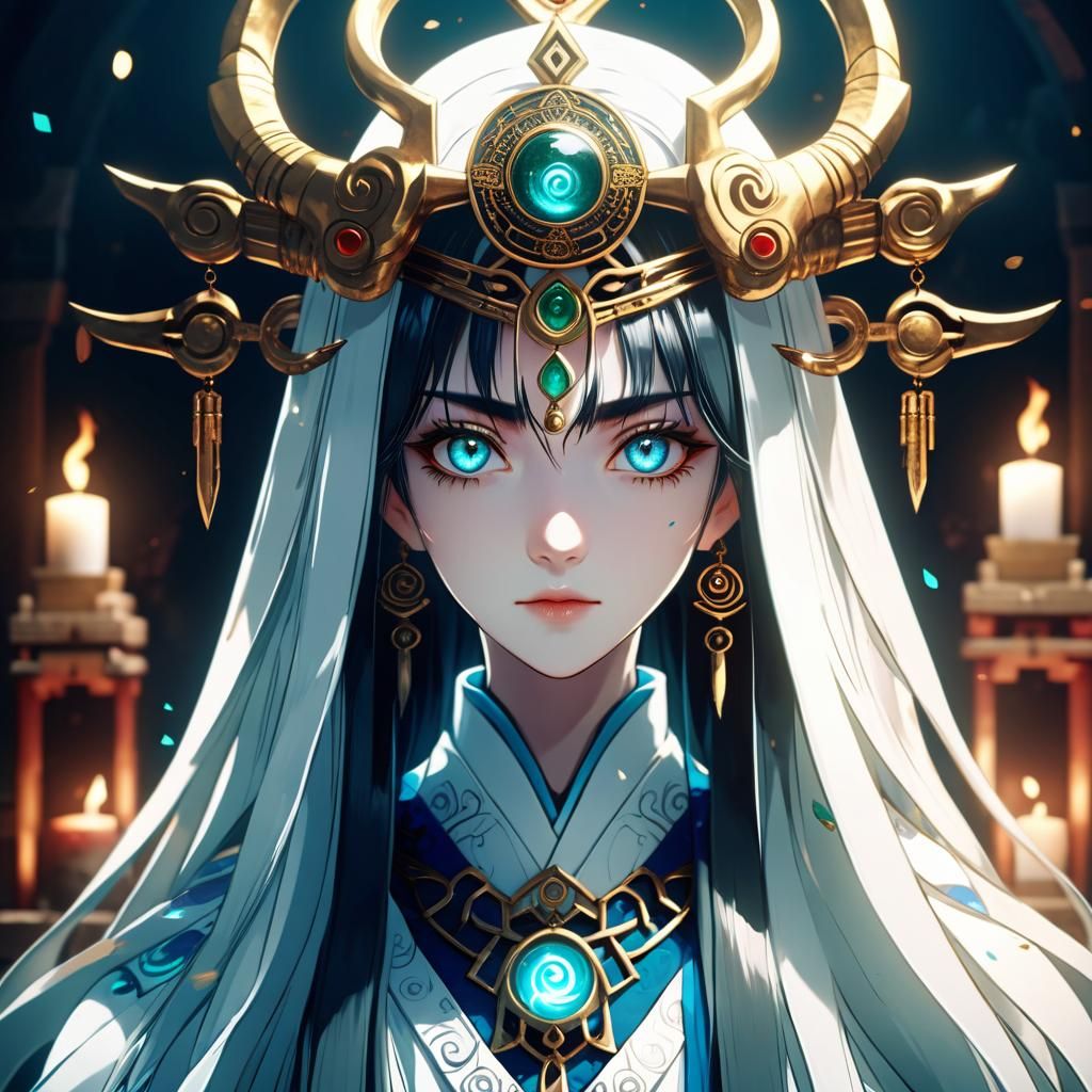 Priestess of the forbidden shrine