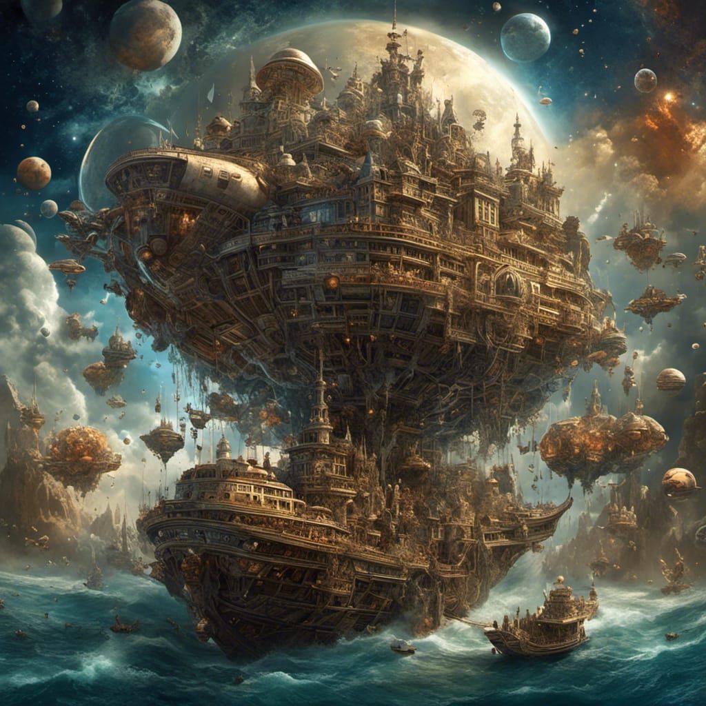 Hyperreal Spaceship's Sentimental Journey Home