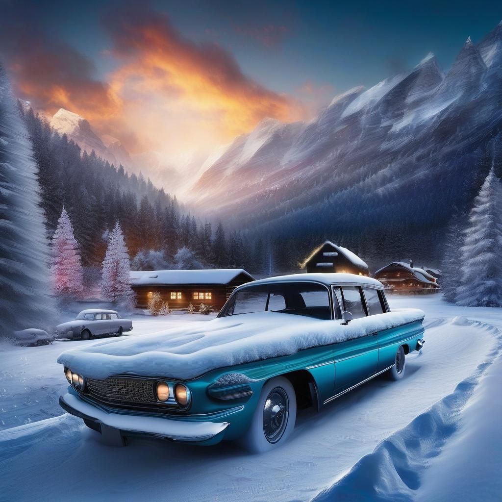 Intricate Ink Painting on Silk with Fractal Details