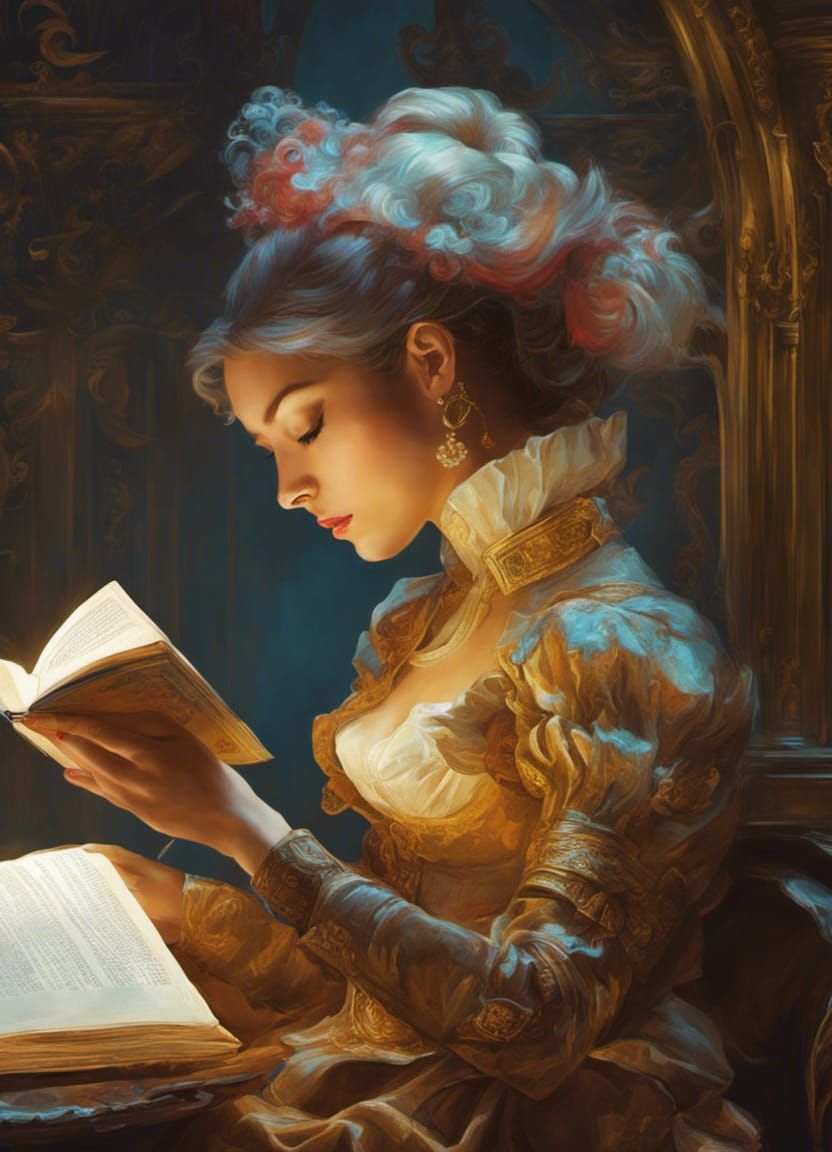 Variations on “Young Girl Reading” by Jean-Honoré Fragonard