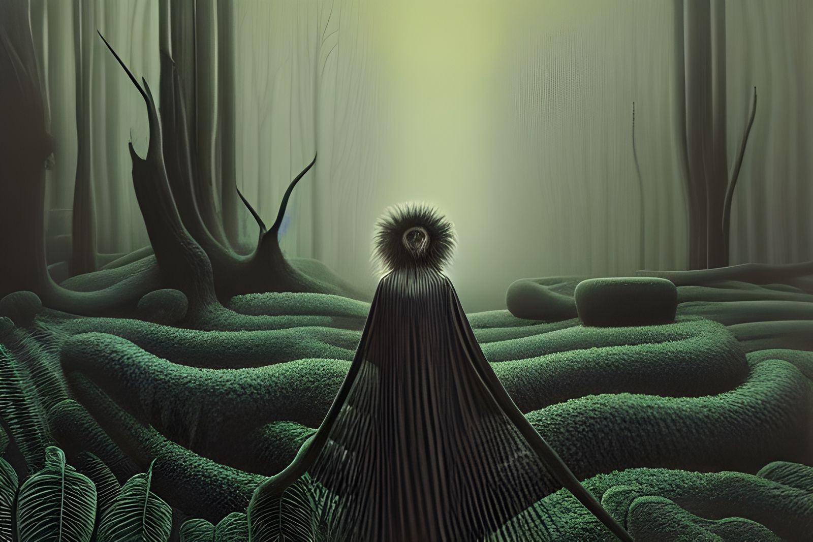 Surreal Forest Mother in Epic Scale