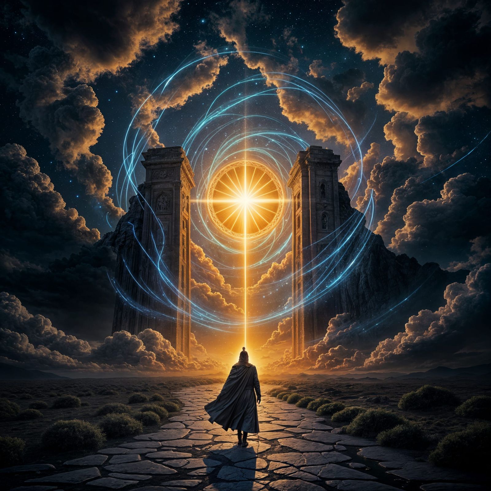 Radiant Gateway to Cosmic Awakening