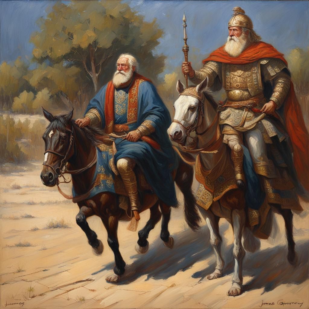 Leittanius in Oil Painting Style