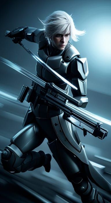 Metal Gear Raiden High-Speed Jump in 8K