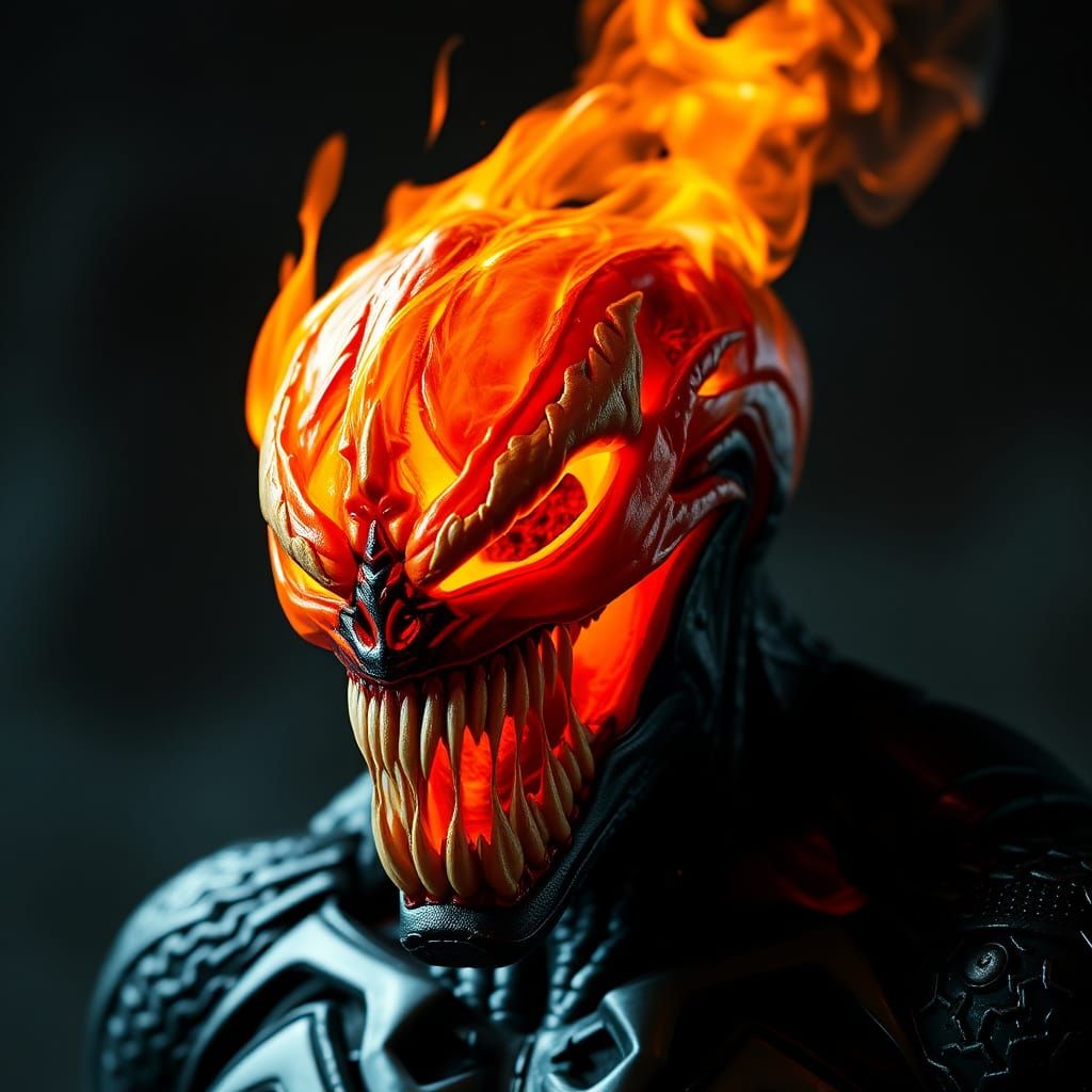 Knull Jack-O'-Lantern Fusion: God of Symbiotes