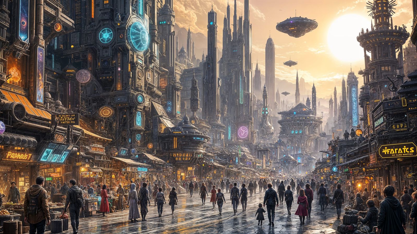 Cosmic Bazaar in Binary Suns' Light