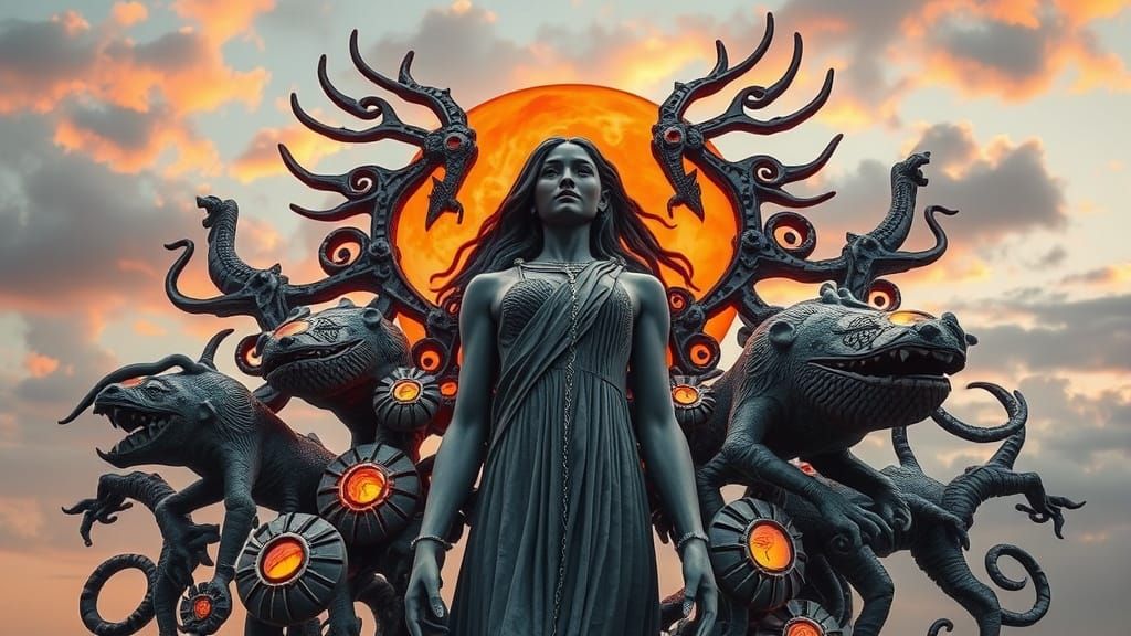 Surreal Bio Art Sculpture Celebrates Authenticity in a Chaot...