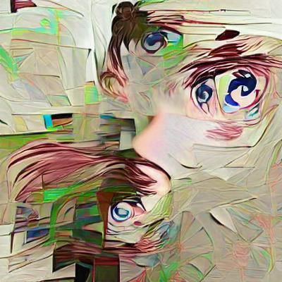 Anime Girl Character Design in Manga Style