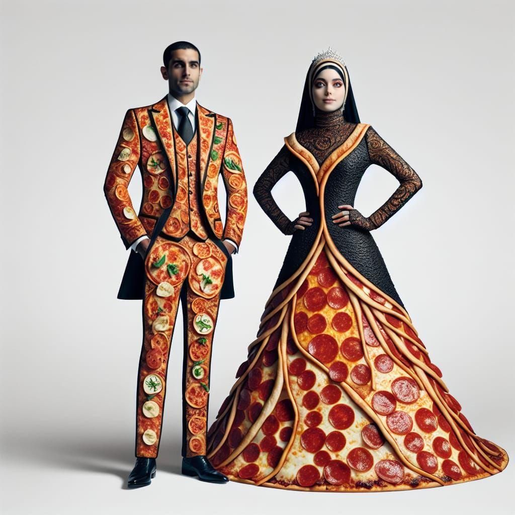 Pizza Formalwear: A Fusion of Food and Fashion