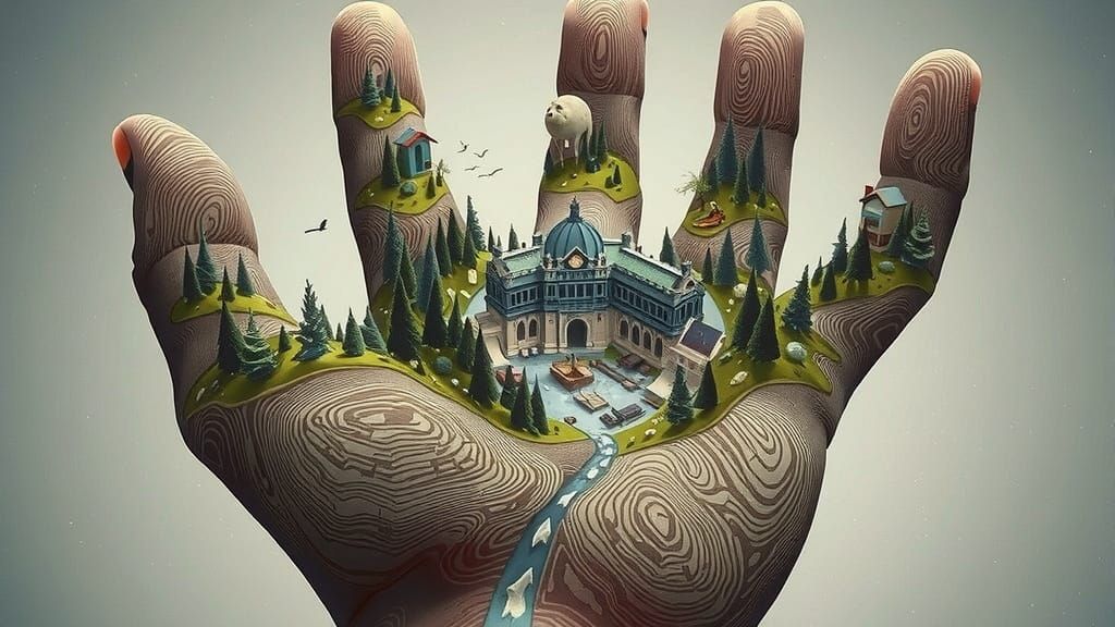 The World Encapsulated in a Palm