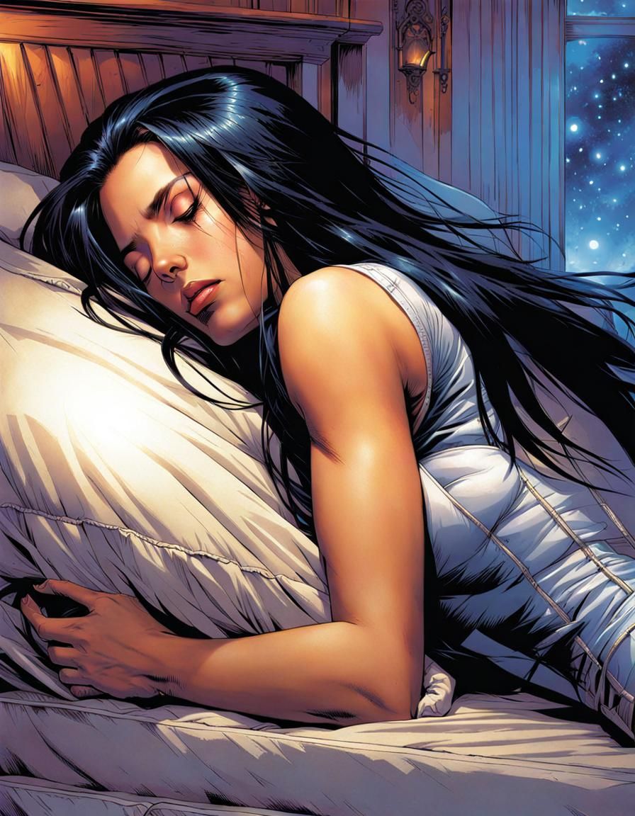 X-23 Crying in Sleep: Marvel Comics Cover Art