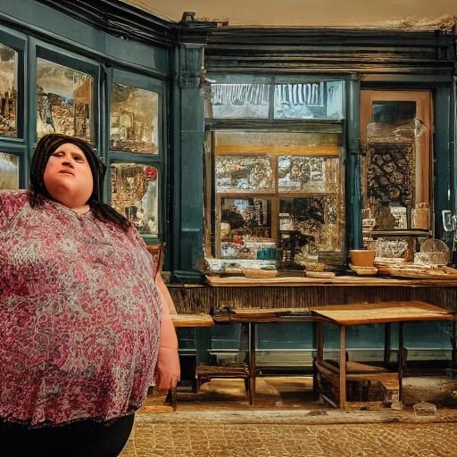 Plus-Size Model Advertises Underwear in Hyperrealistic Photo