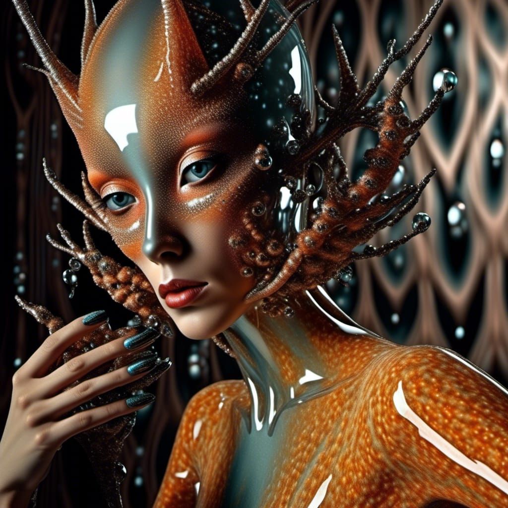 Exquisite Alien Life Forms in Surreal Biopunk Art