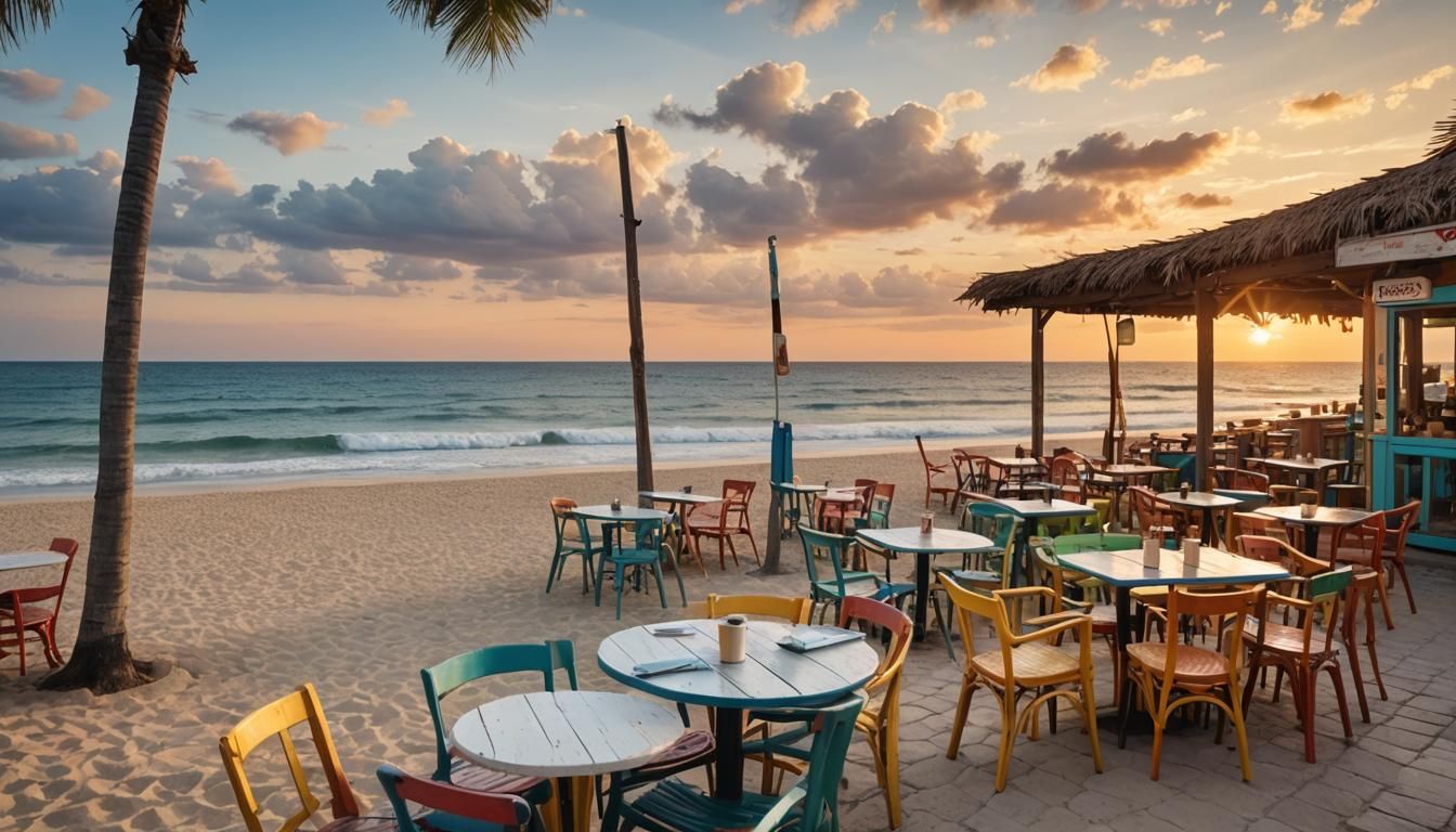 Ossa Nova Beach Cafe: Relaxing Latin Ambience