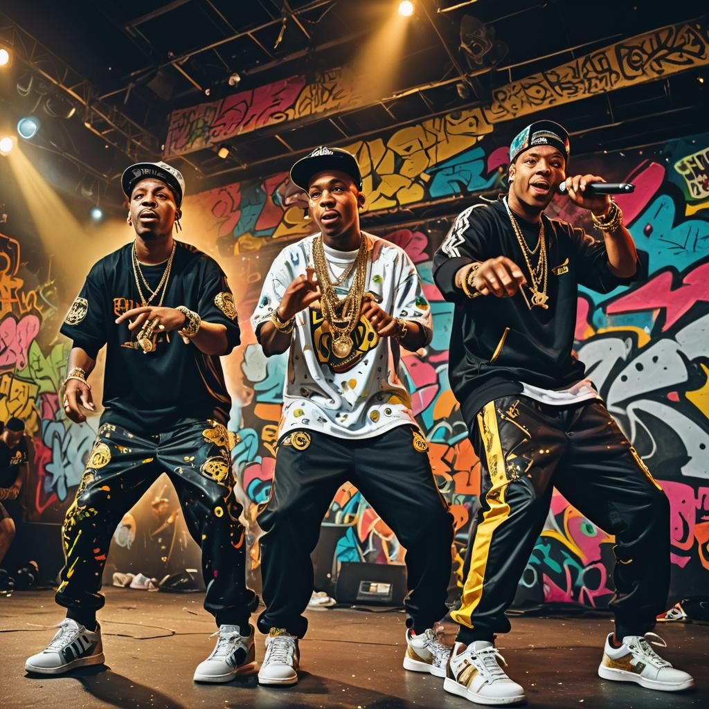 2 Live Crew: Hip Hop Street Art Performance