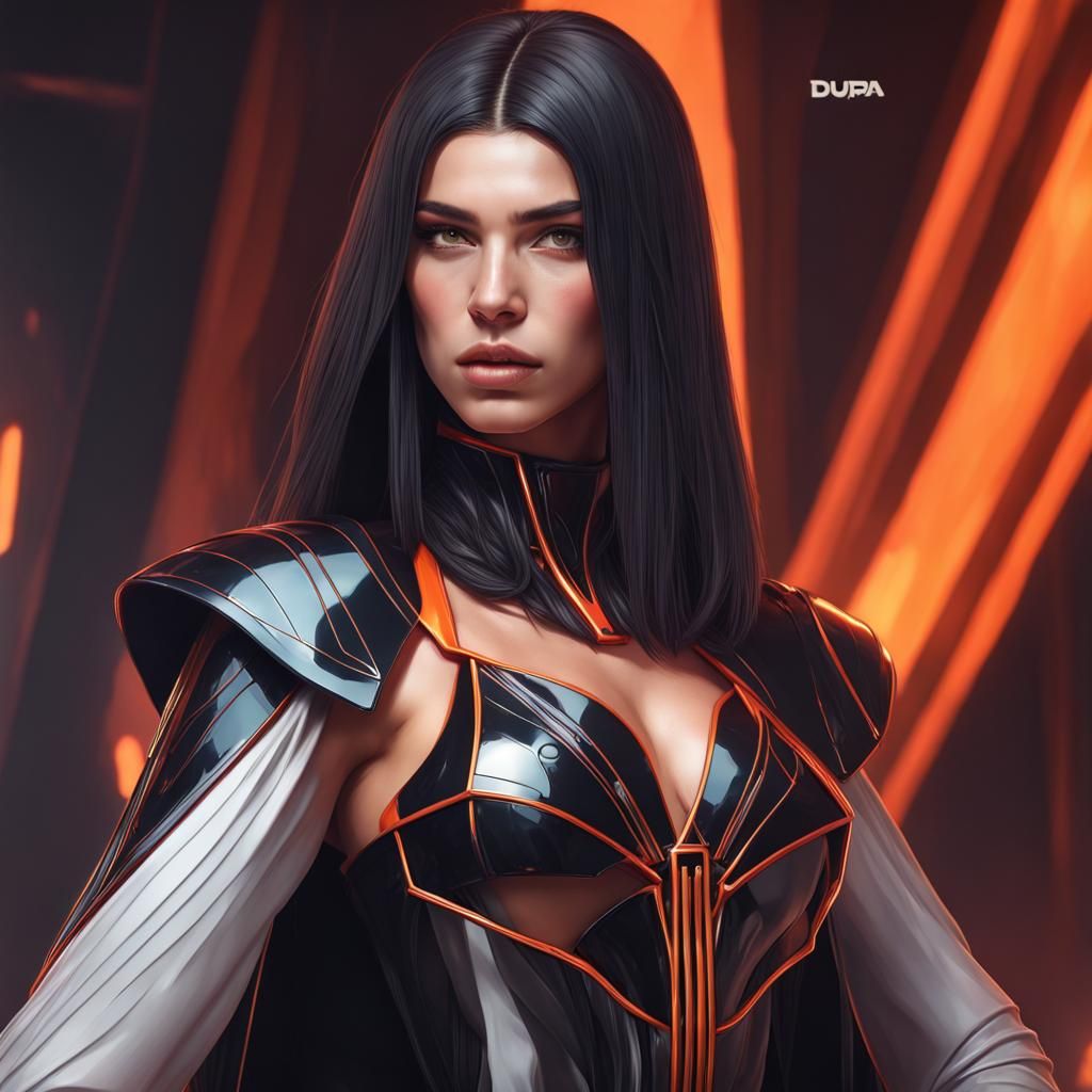 Dua Lipa as Sith Empress Portrait