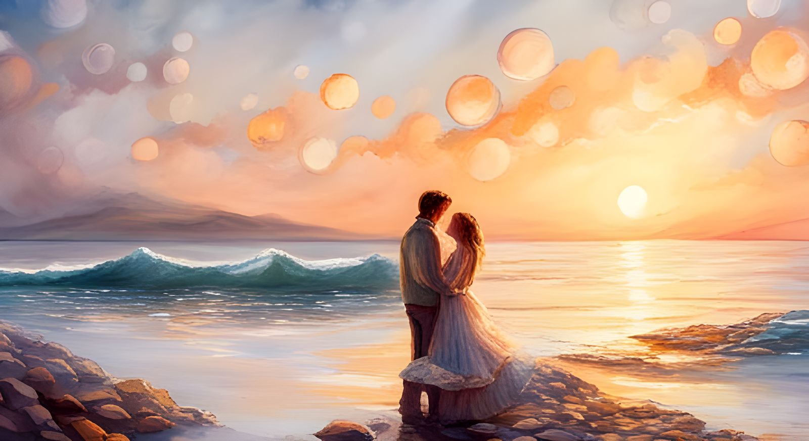 Tiny Bubbles in Wine: An AI-Generated Toast