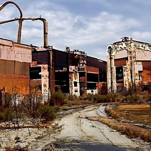 Decaying Ruins of America's Lost Industrial Dominance