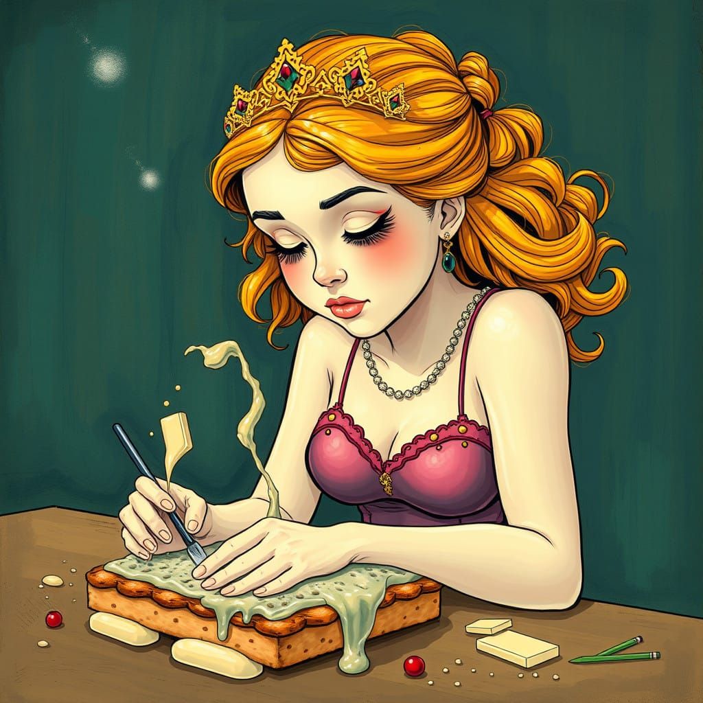 Princess Poppi Tart Adds Smores