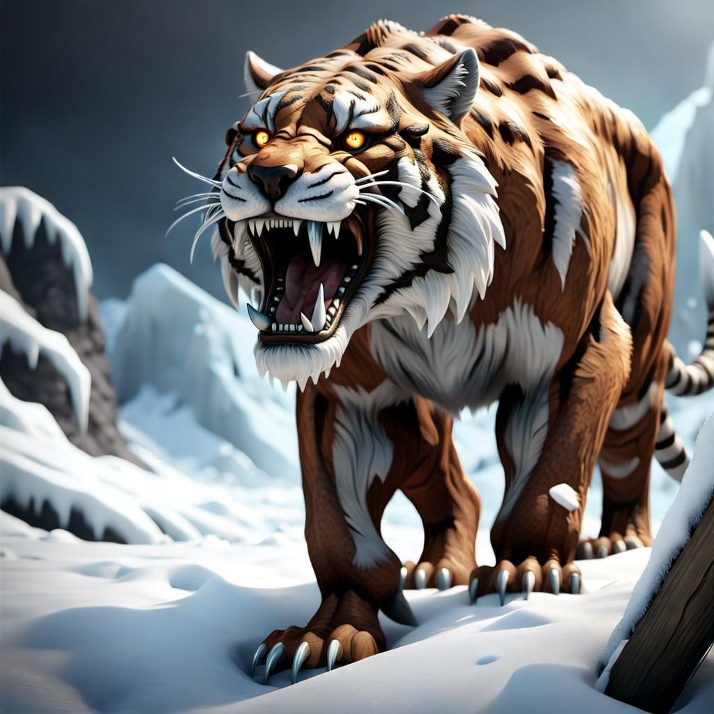 Saber Toothed Tiger