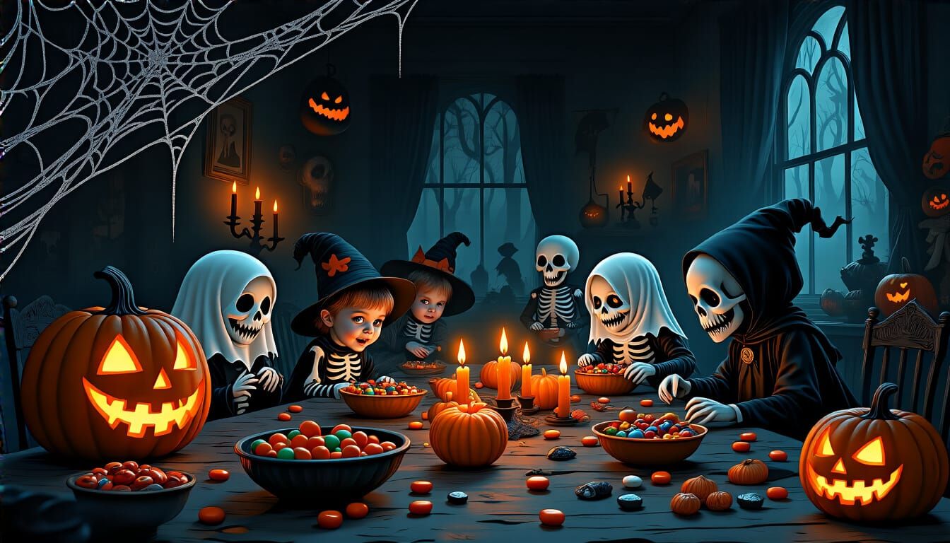 Spooky Halloween Party for Ghoulish Children