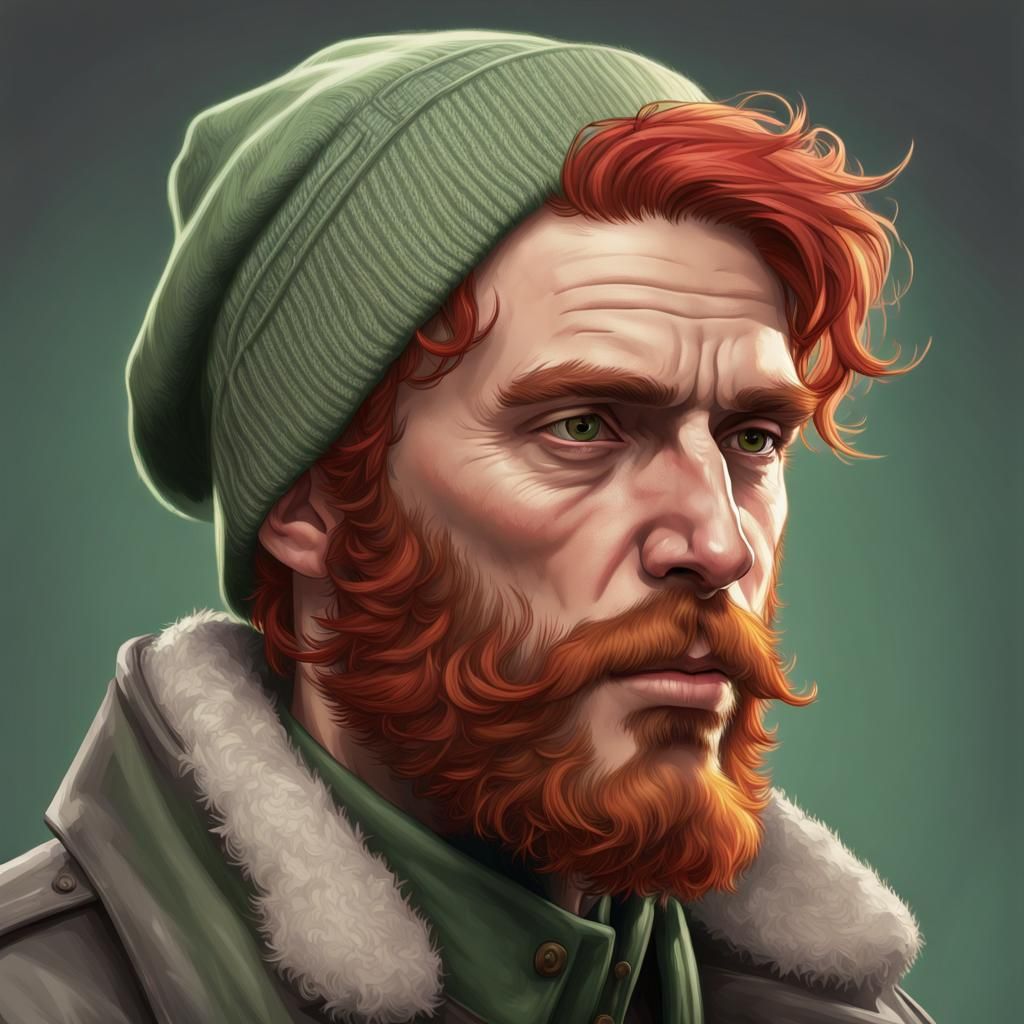 Kind Reverend Portrait in Hyperdetailed Artstation Style