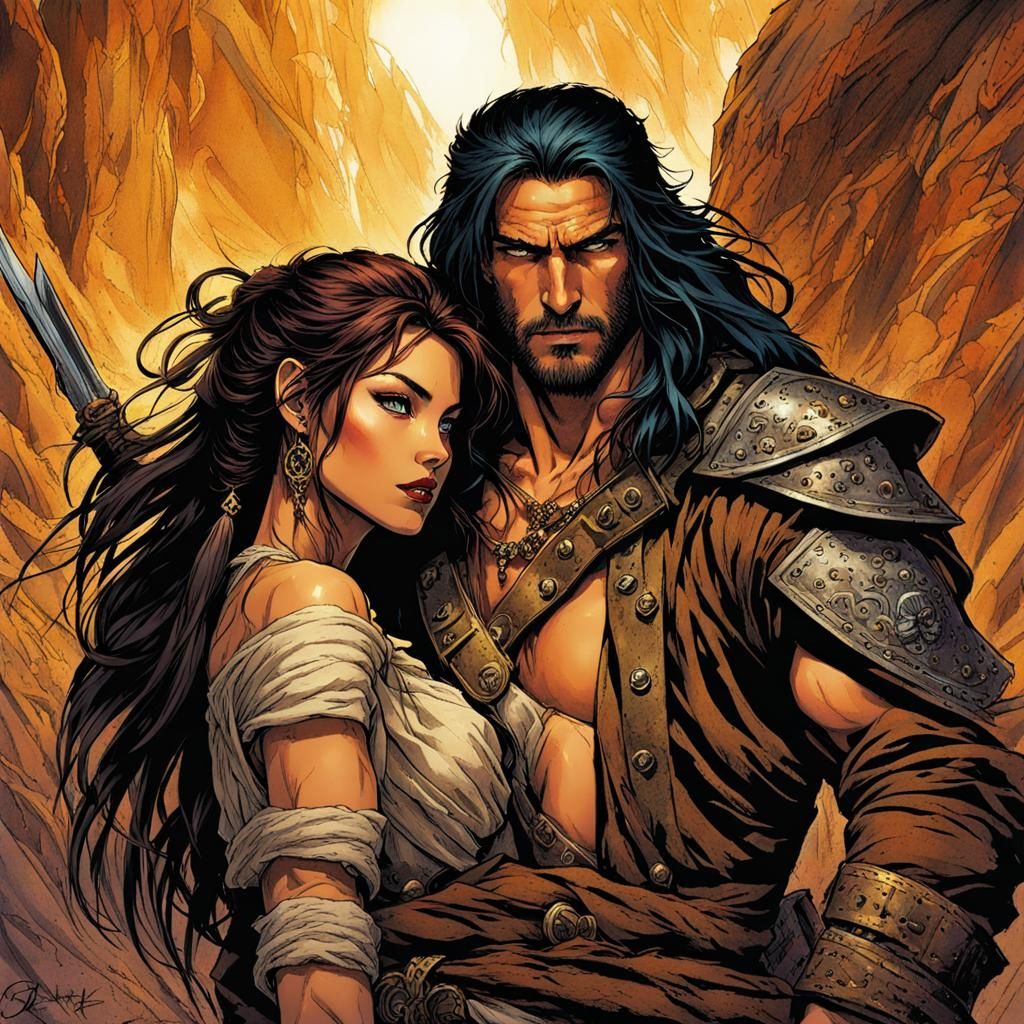 Fantasy Romance Between Bandit Queen and Rogue