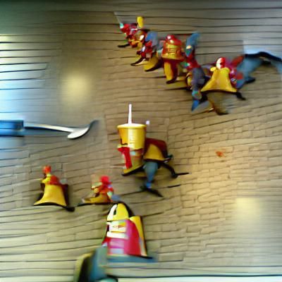 McDonald's Medieval Army: Fast Food Warfare