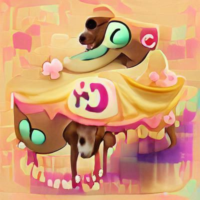 Chiffon Cookie Run Character Illustration