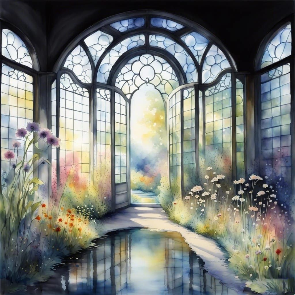 AI's Interpretation of Nothing