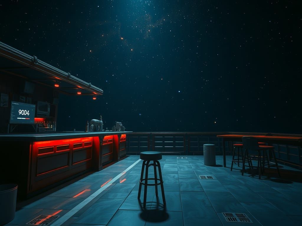 Cosmic Bar at the Edge of the Universe