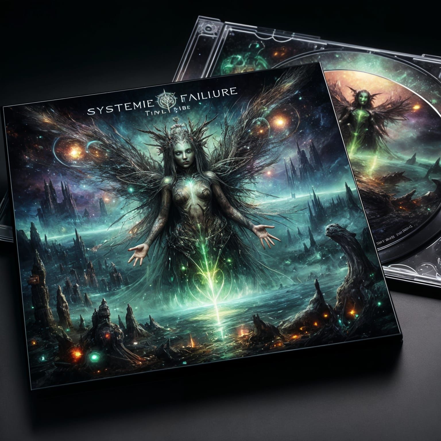 Radioactive Pixie in Dystopian Dreamscape