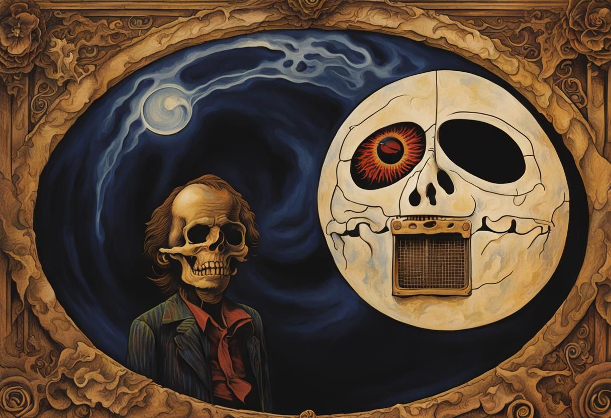 Psychedelic Skull Art: Steal Your Face
