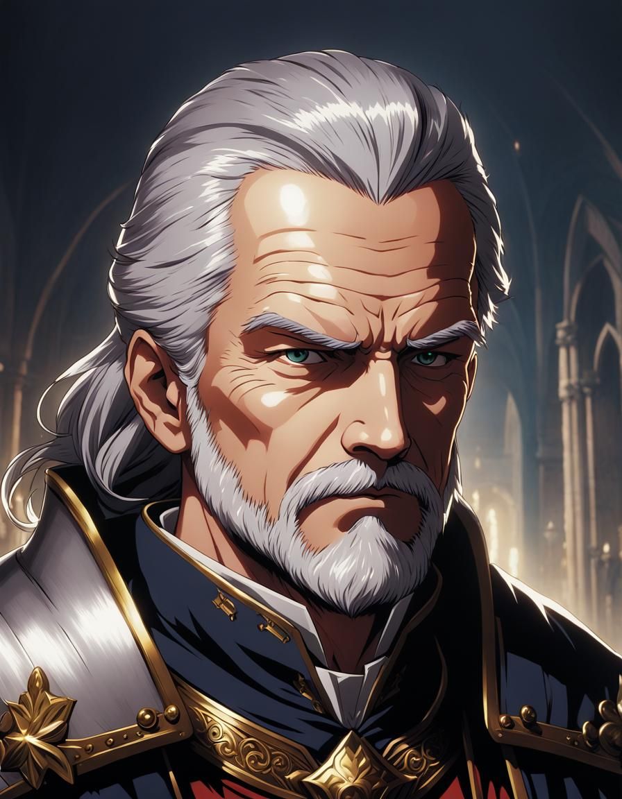 Anime Portrait of a Medieval Fantasy Mayor