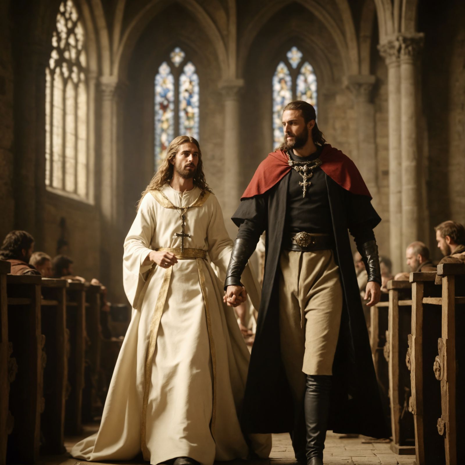 The medieval rite of spiritual brotherhood or adelphopoiēsis (literally, “brother-making”) bound two men in a spiritual ...