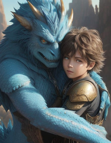 Child and Monster Fusion Friend