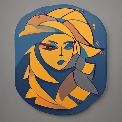 Mona Lisa: Raphael Style Pop Art