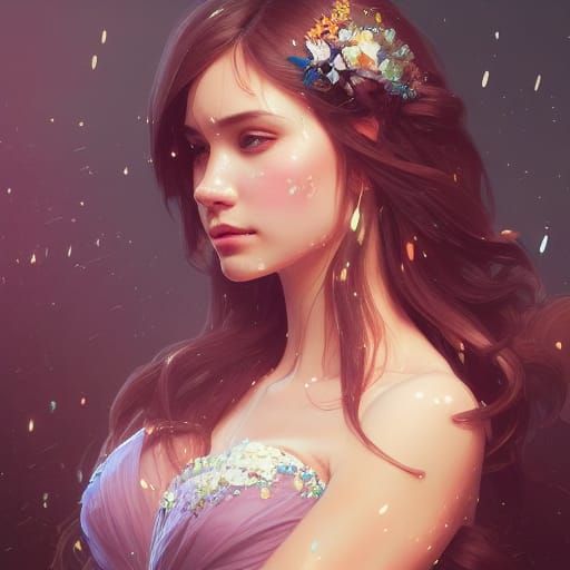 Detailed Portrait in Artgerm Style