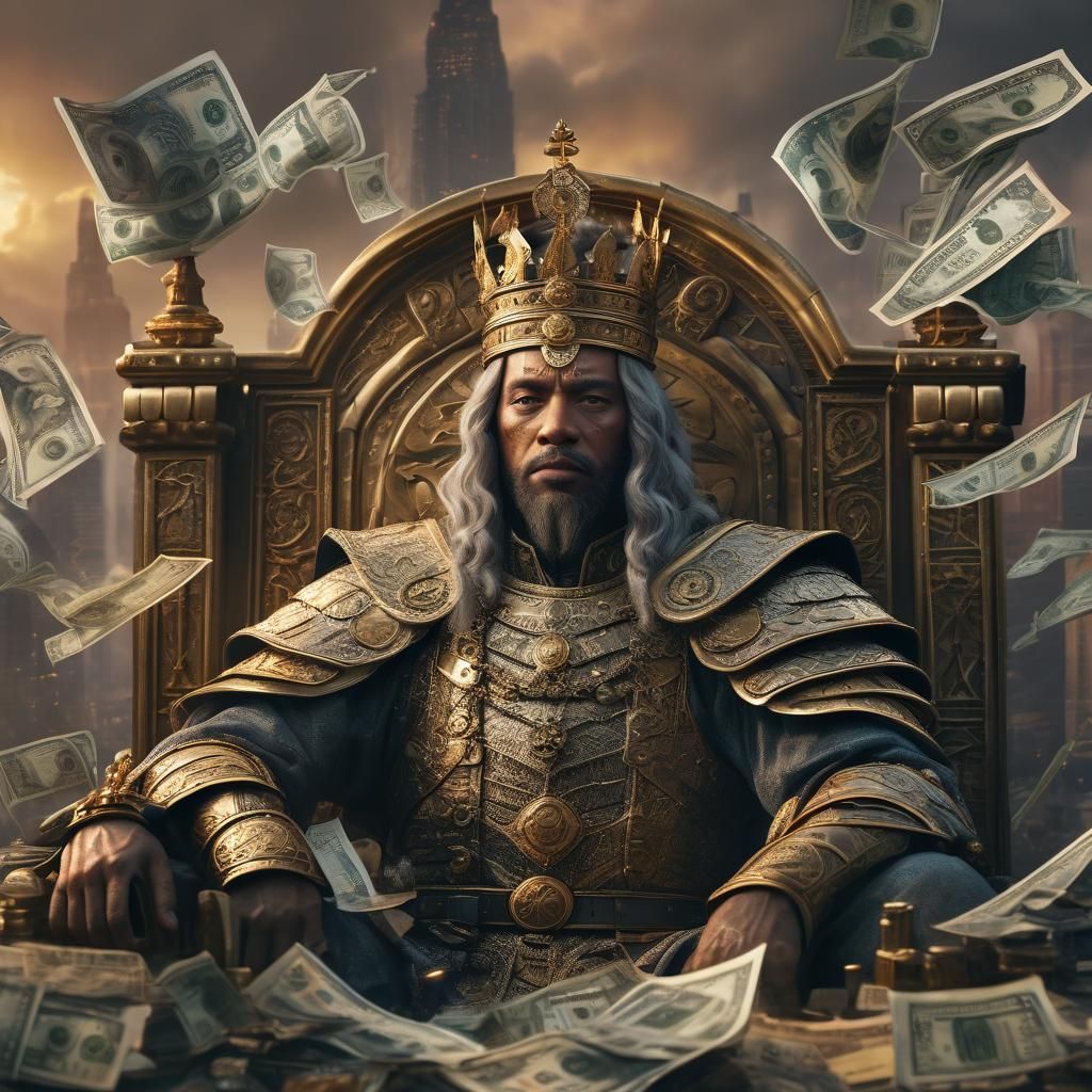 King of War: A Portrait in Fantasy Style